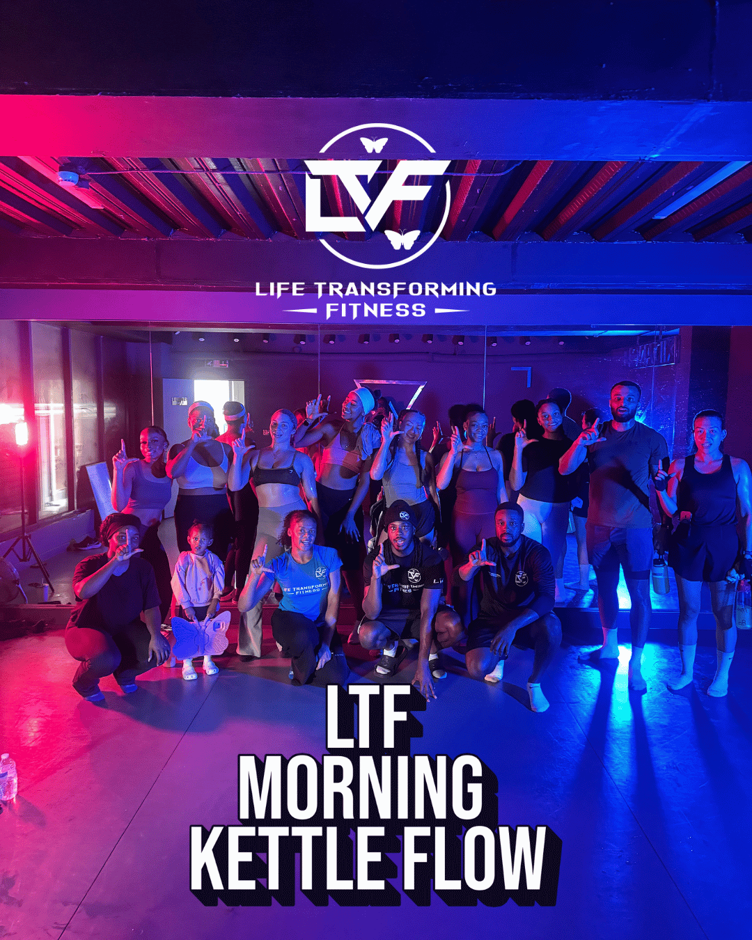 LTF Morning Wednesday Kettle Flow Life Transforming Fitness CIC